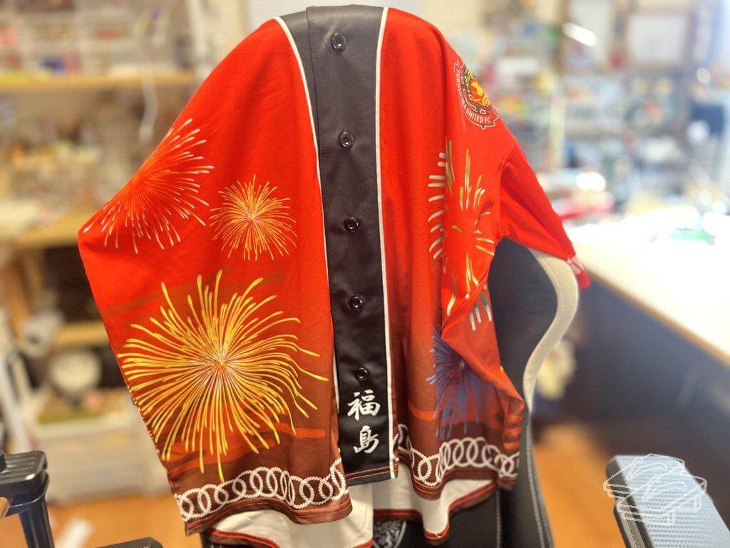 福島ユナイテッドFC プレゼントシャツ